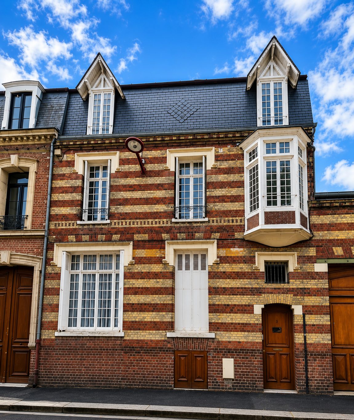 Façade de La Demeure des Dix à Elbeuf-sur-Seine pour un séjour professionnel près de Rouen